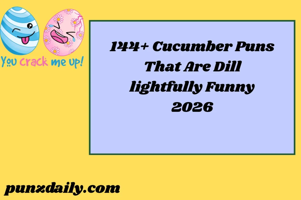Cucumber Puns2026