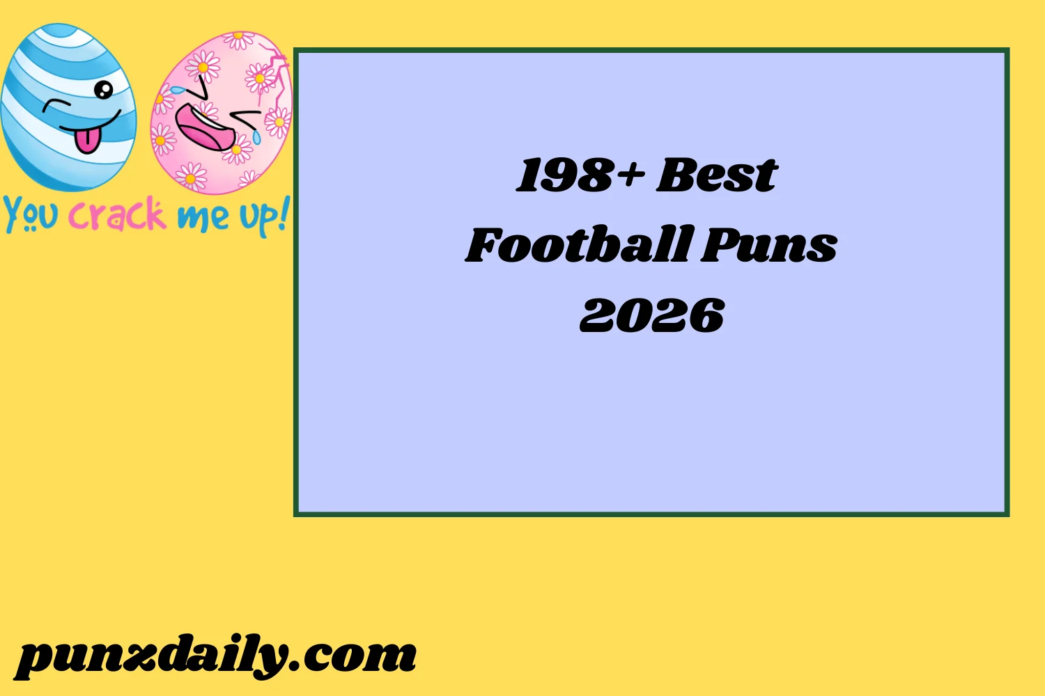 Best Football Puns2026