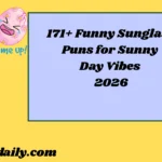 Sunglass Puns2026