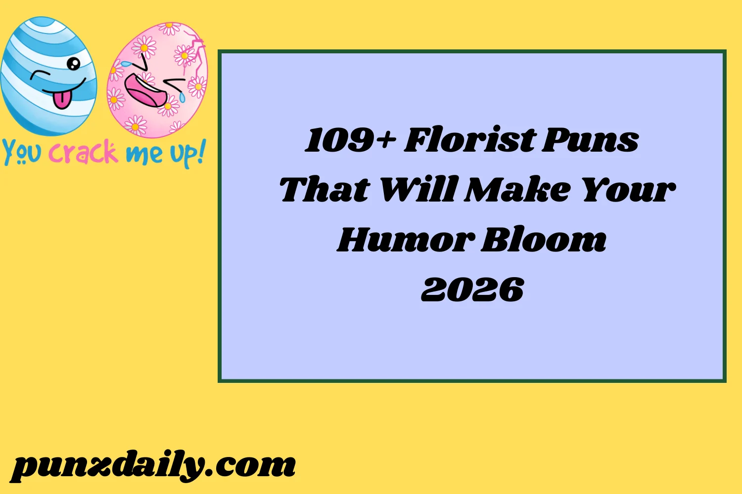 Florist Puns 2026