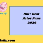 Actor Puns2026