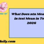 ntn Meaning2026