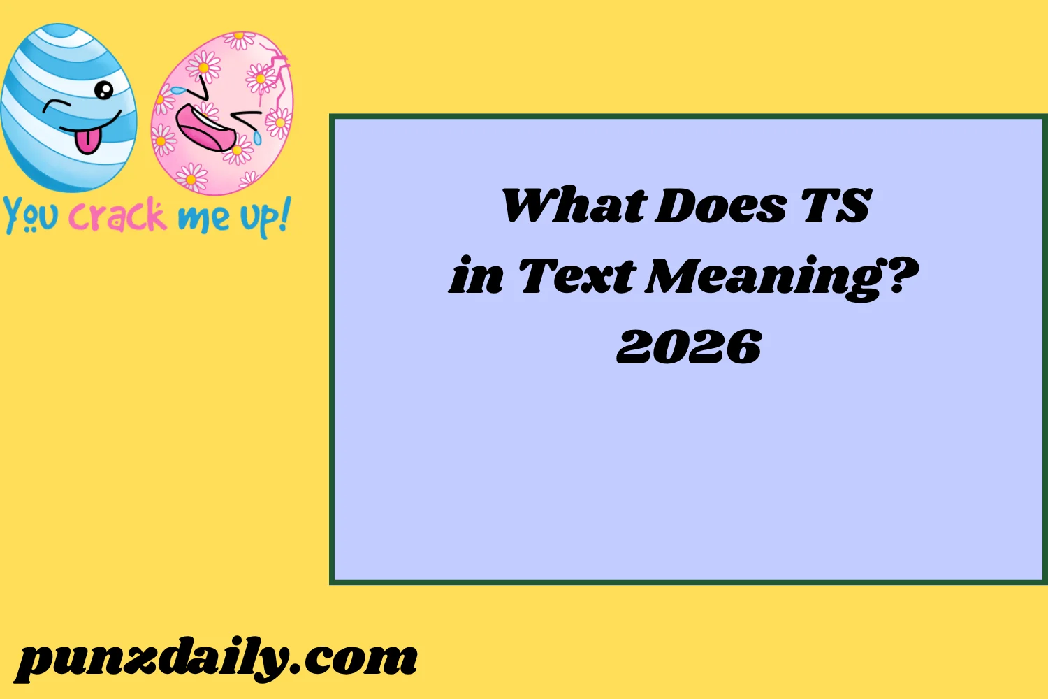 TS in Text Meaning2026