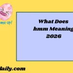 hmm Meaning2026
