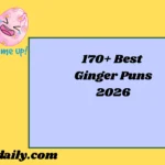 Ginger Puns2026