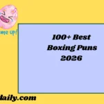 Boxing Puns 2026