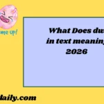 dw in text meaning2026