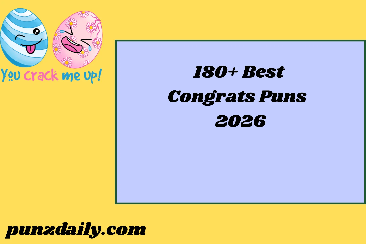 Best Congrats Puns 2026