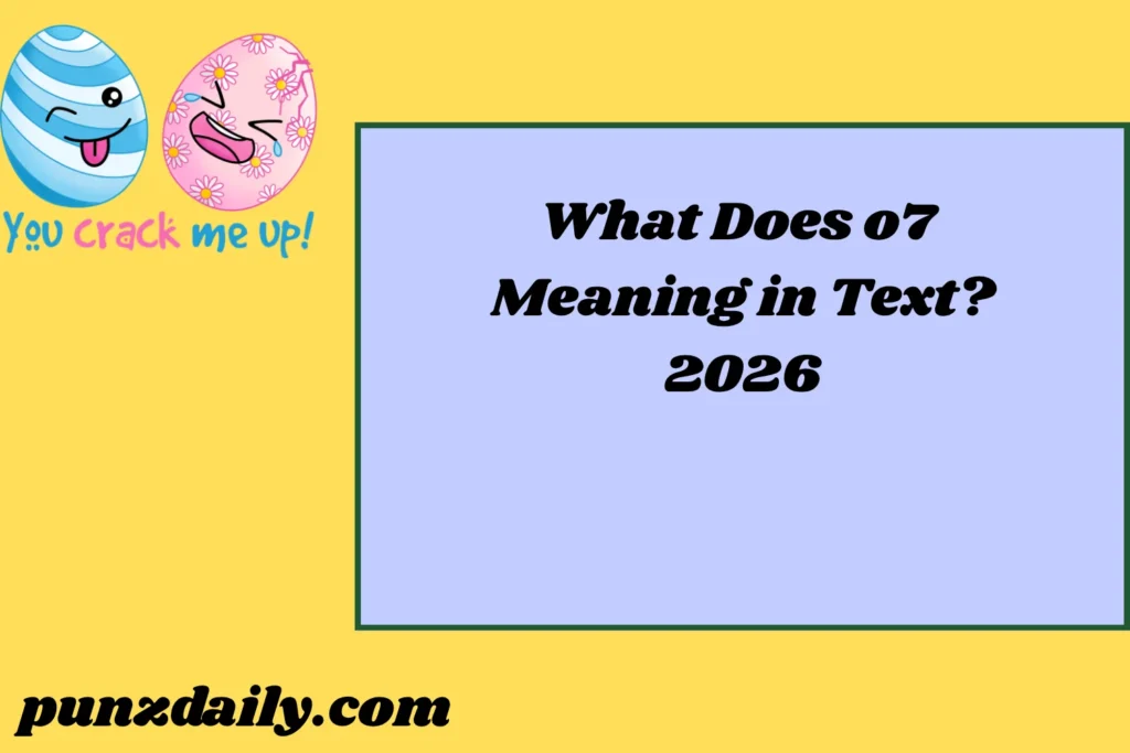 o7 Meaning2026