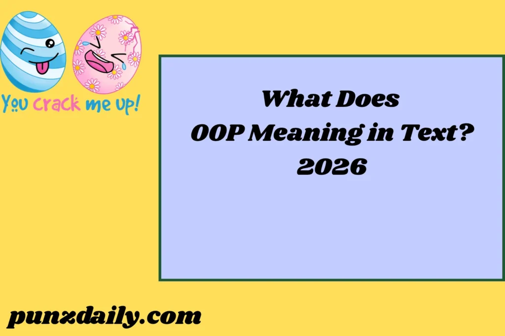 OOP Meaning2026