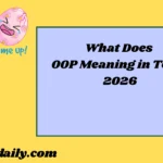 OOP Meaning2026