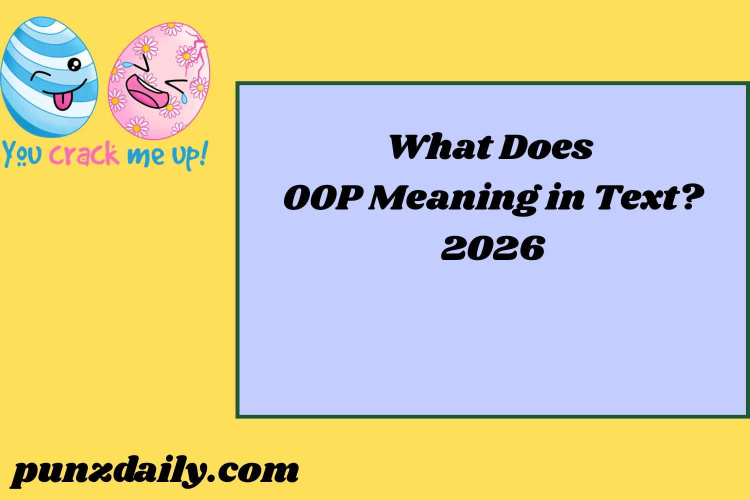 OOP Meaning2026