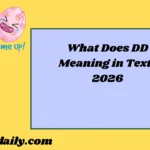 DD Meaning2026