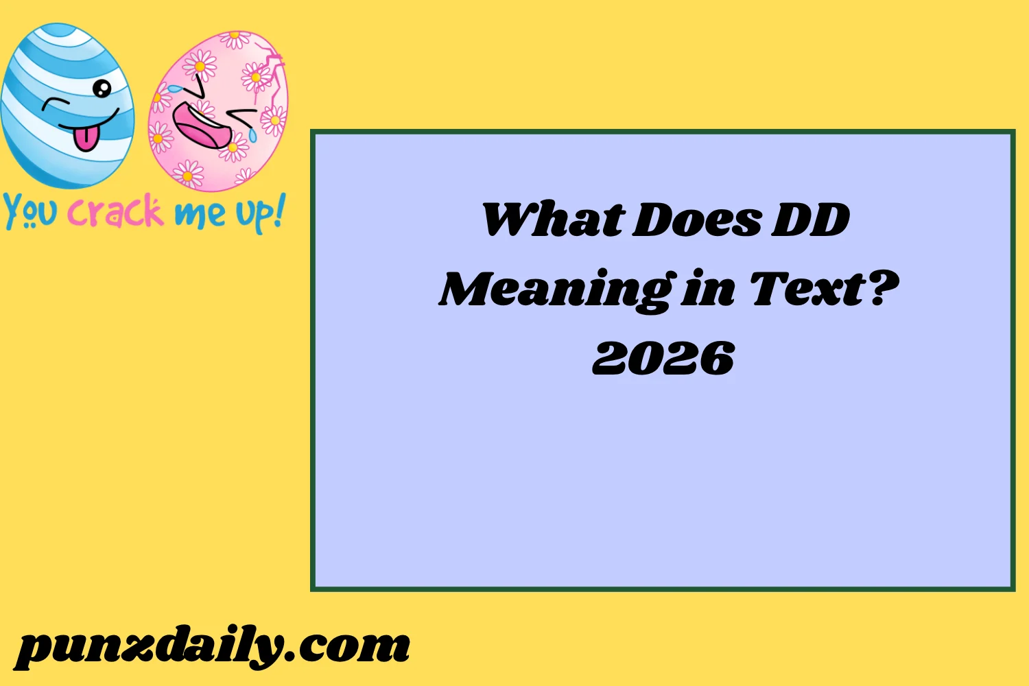 DD Meaning2026