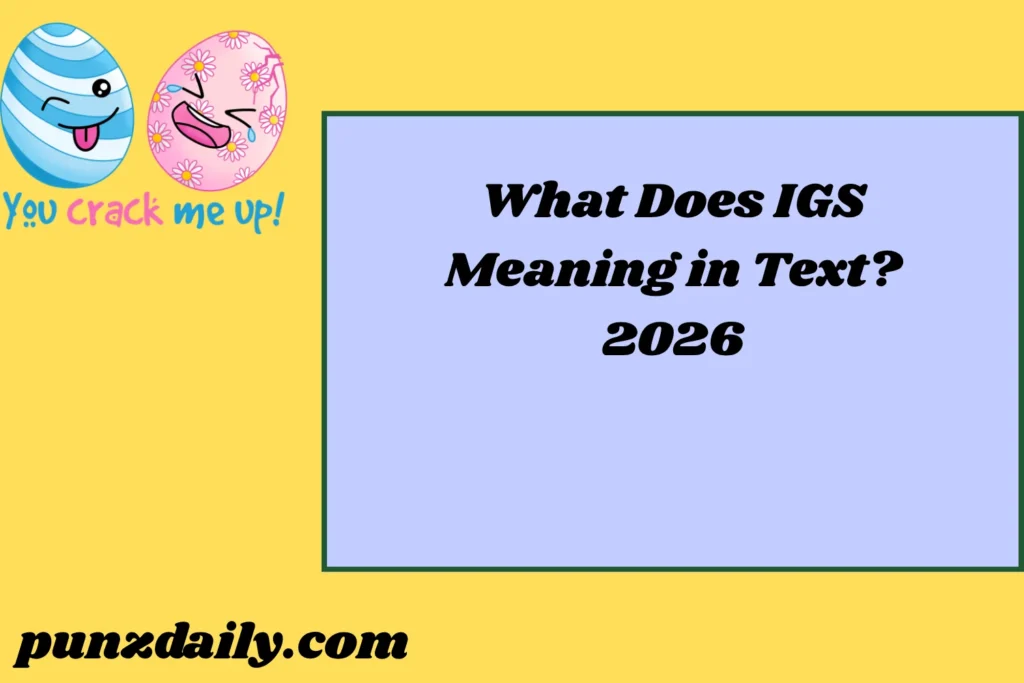 IGS Meaning2026