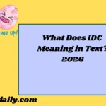 IDC Meaning2026