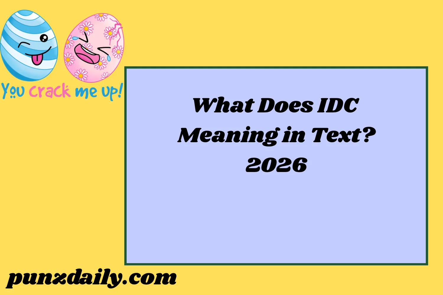 IDC Meaning2026