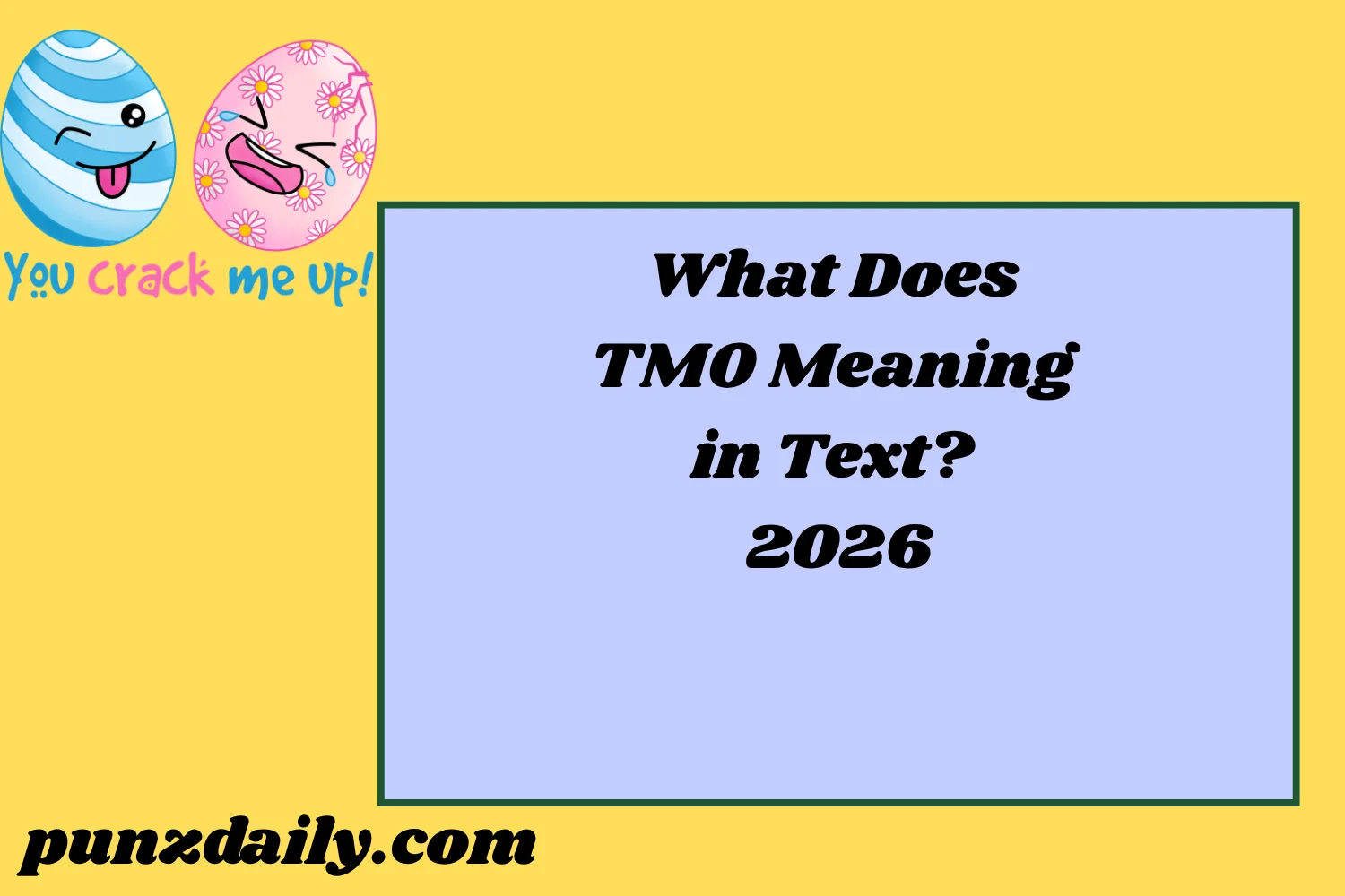 TMO Meaning2026