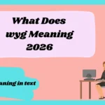 What Does wyg Meaning2026